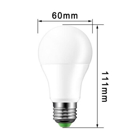 BEC CU LED SI SENZOR DE LUMINA E27 - 9W - 4000K